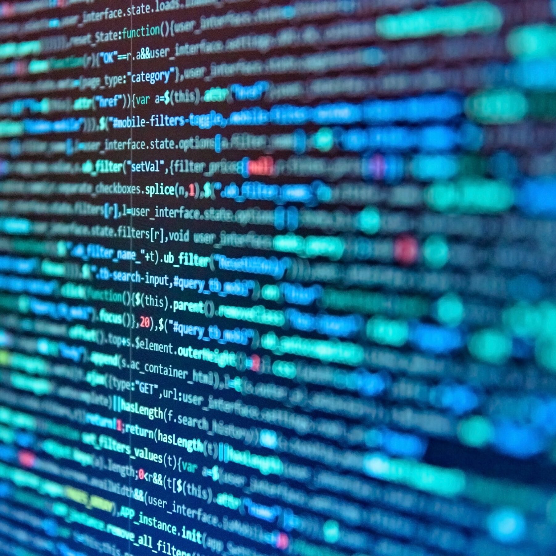 Script procedure creating. Information technology website coding standards for web design. Computer science lesson. Developer working on source codes on computer at office